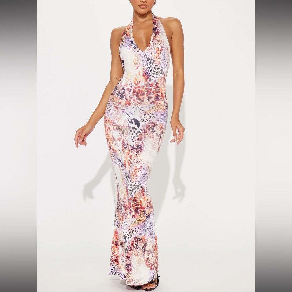 NWT Tropical Adventure Maxi Dress size 1x